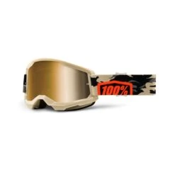 100 Percent Strata 2 MTB Goggles - Fletcher/Red Mirror Lens -Sportful Shop HP 50421 253 10 7