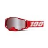 100 Percent Armega MTB Goggles - X-Ray/HiPER Silver Lens