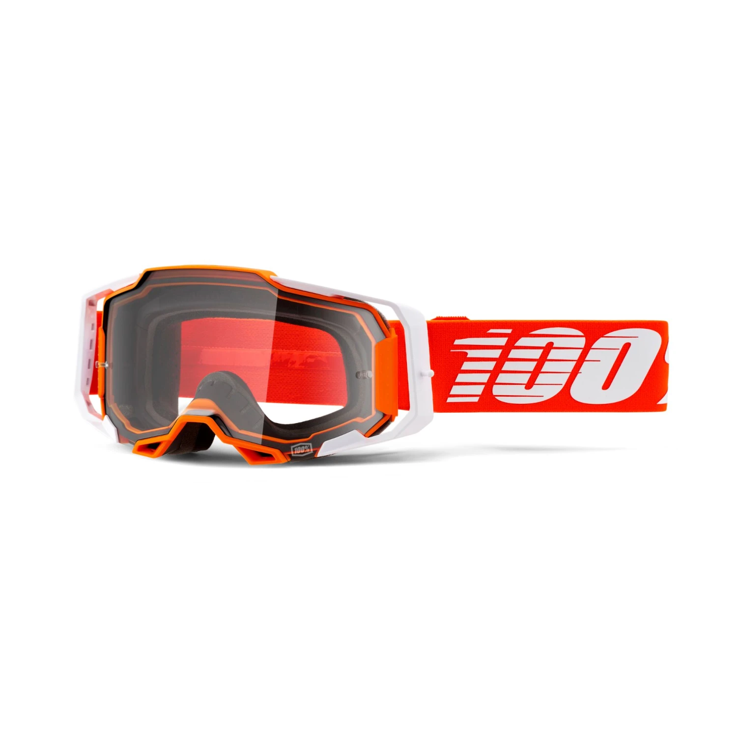 100 Percent Armega MTB Goggle - Citrus Frame Clear Lens Nuclear 4 100 Percent Armega MTB Goggle - Citrus Frame Clear Lens Nuclear - Image 2
