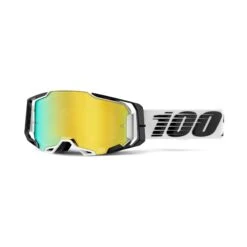 100 Percent Armega MTB Goggles - Nuclear Citrus/Gold Mirror Lens -Sportful Shop HP 50721 259 09 1
