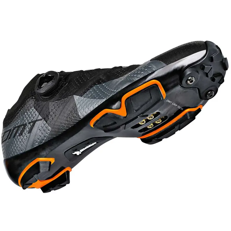 DMT KM1 MTB Shoes - Black/Grey 4 DMT KM1 MTB Shoes - Black/Grey - Image 2