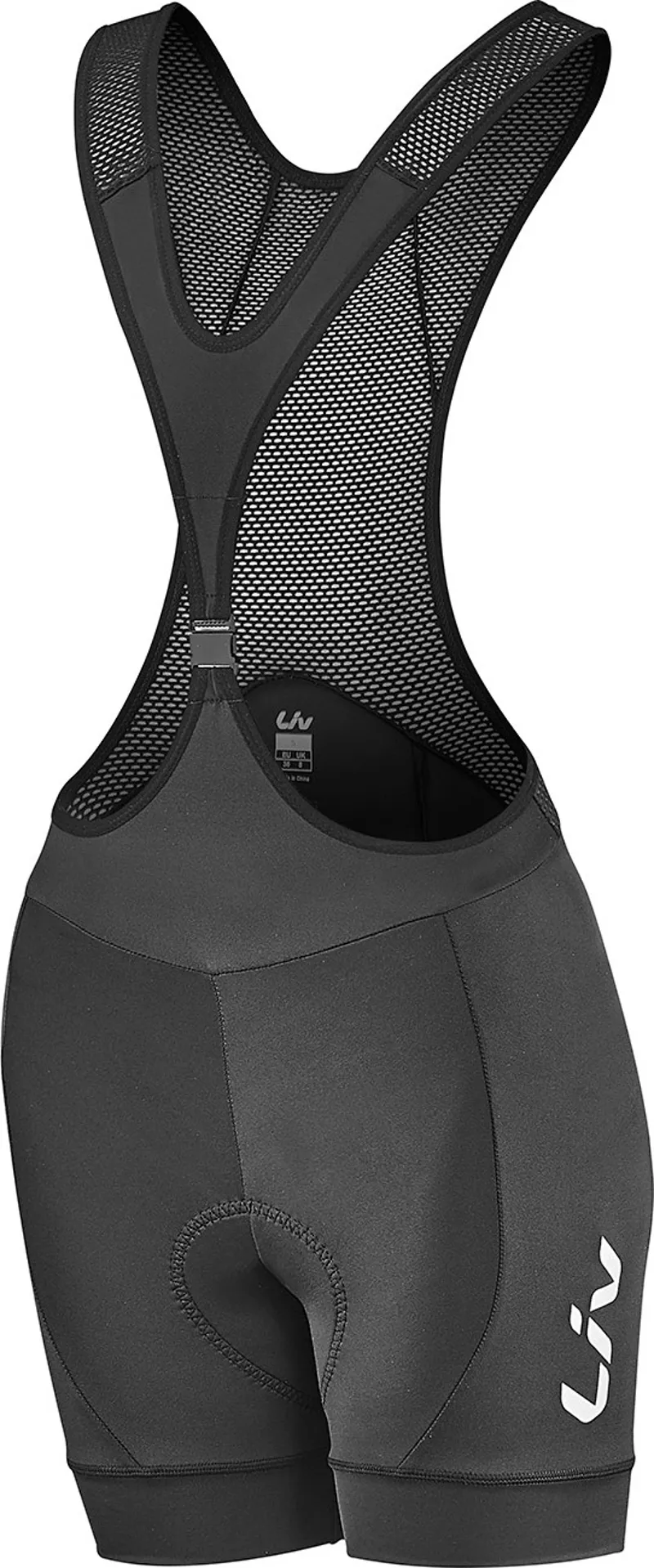 Liv Fisso Women's Bib Shorts - Black 3 Liv Fisso Women's Bib Shorts - Black