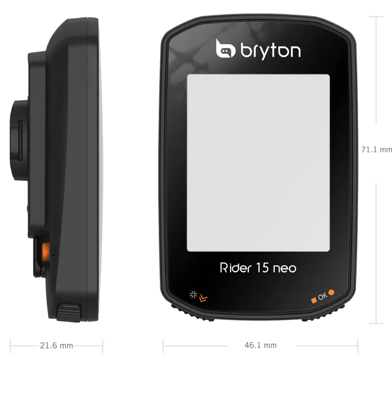 Bryton Rider 15C Neo GPS Cycle Computer Bundle With Cadence 6 Bryton Rider 15C Neo GPS Cycle Computer Bundle With Cadence - Image 4