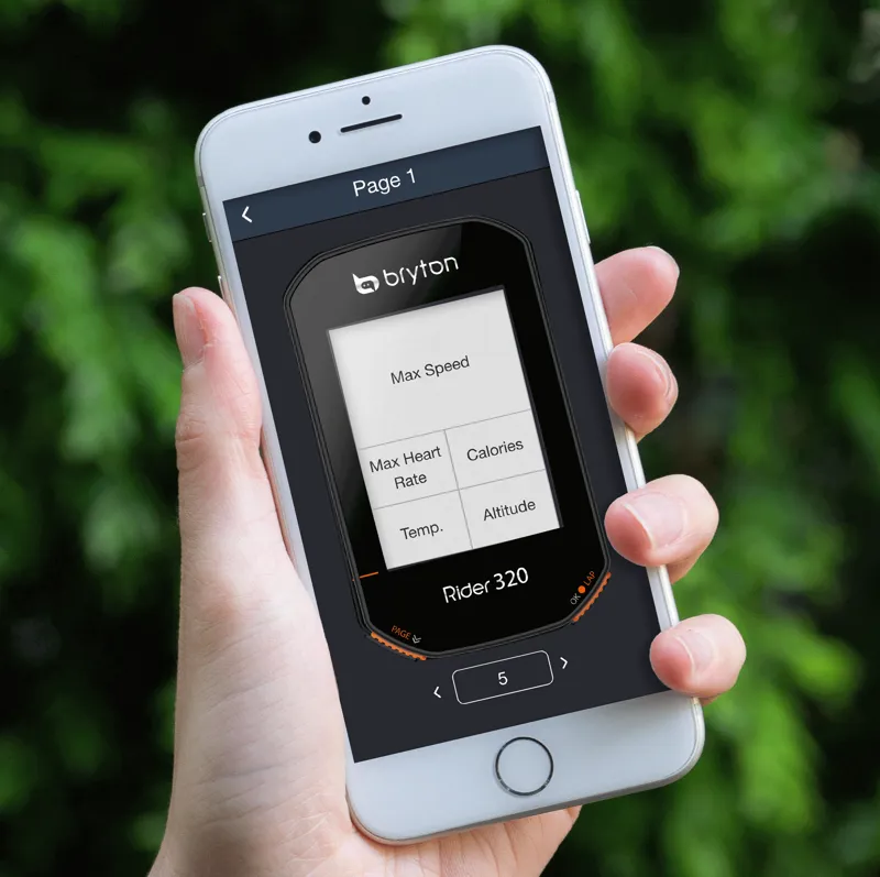 Bryton Rider 320T GPS Cycle Computer Bundle With Cadence / Heart Rate 6 Bryton Rider 320T GPS Cycle Computer Bundle With Cadence / Heart Rate - Image 4