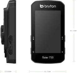 Bryton Rider 750T GPS Cycle Computer Bundle - Speed/Cadence/Heart Rate -Sportful Shop PRODUCT 750 P18 dimension.5c08ec6