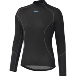 Shimano Breath Hyper Women's Long Sleeve Base Layer - Black