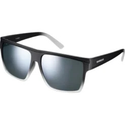 Shimano Square Cycling Glasses - Midnight/Smoke Silver Mirror Lens