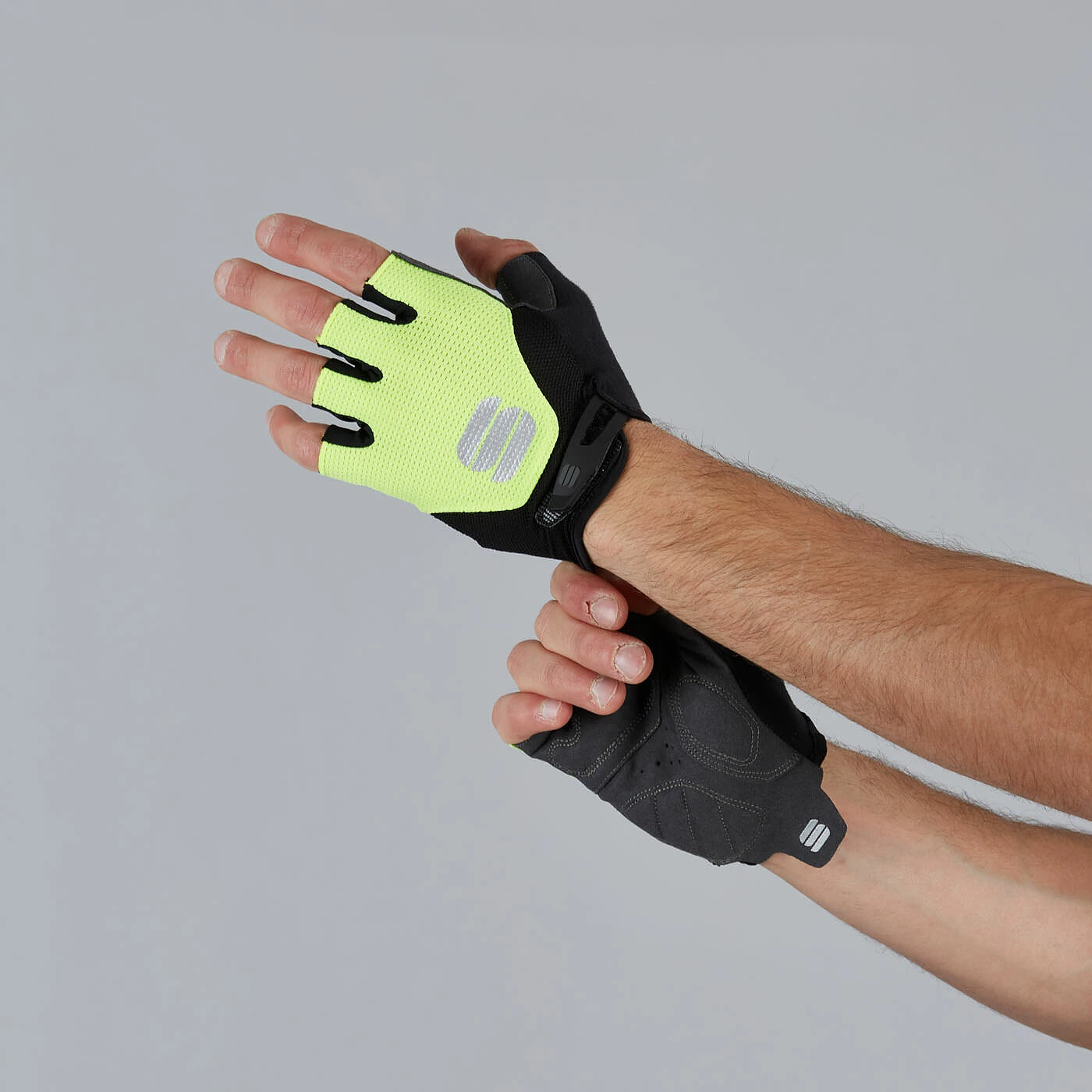 Sportful Neo Short Finger Gloves - Black 4 Sportful Neo Short Finger Gloves - Black - Image 2