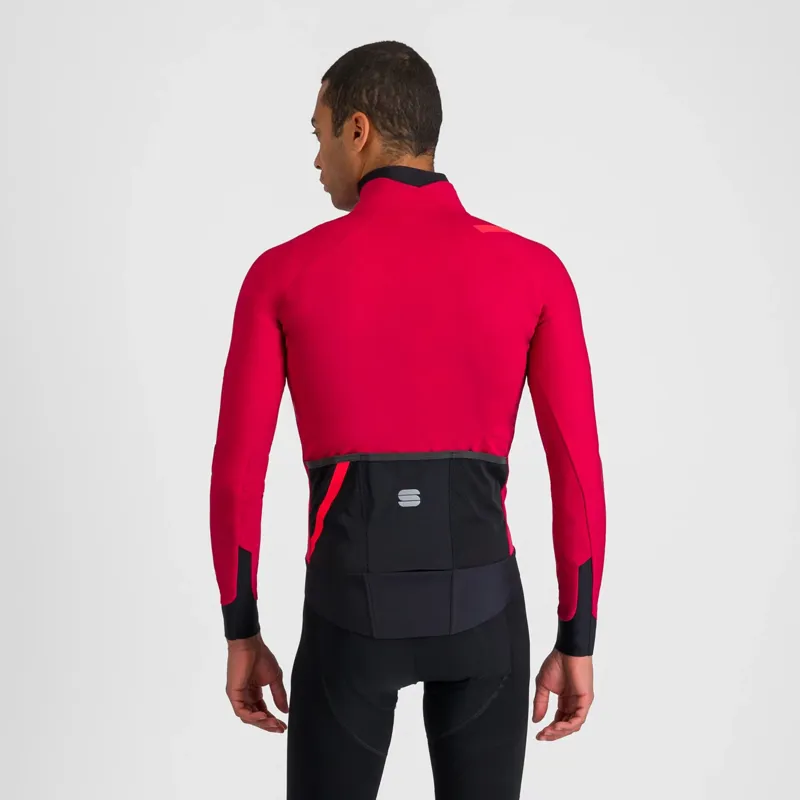 Sportful Fiandre Pro Men's Jacket - Red Rumba 5 Sportful Fiandre Pro Men's Jacket - Red Rumba - Image 3