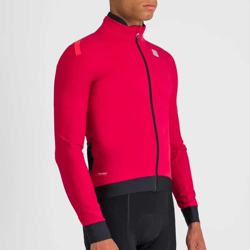 Sportful Fiandre Pro Men's Jacket - Red Rumba 9 Sportful Fiandre Pro Men's Jacket - Red Rumba - Image 7