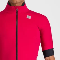 Sportful Fiandre Pro Short Sleeve Men's Windproof Jacket - Red Rumba -Sportful Shop SF19501REDRumba4