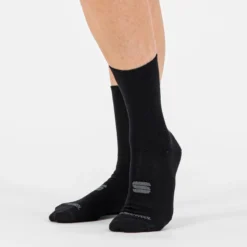 Sportful Wool Women's 16 Socks - Black/Anthracite -Sportful Shop SF19554BLKANT3