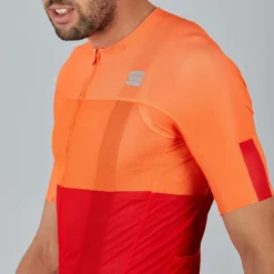 Sportful Light Short Sleeve Jersey - Fire Red/Orange SDR -Sportful Shop SF20002FireREDORGSDR 3