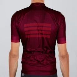 Sportful Wire Short Sleeve Jersey - Red Wine/Red Rumba/Gold -Sportful Shop SF20008REDWineREDRumbaGLD 2