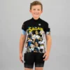 Sportful Super Peter Kids Short Sleeve Jersey - Black -Sportful Shop SF20011BLK 1