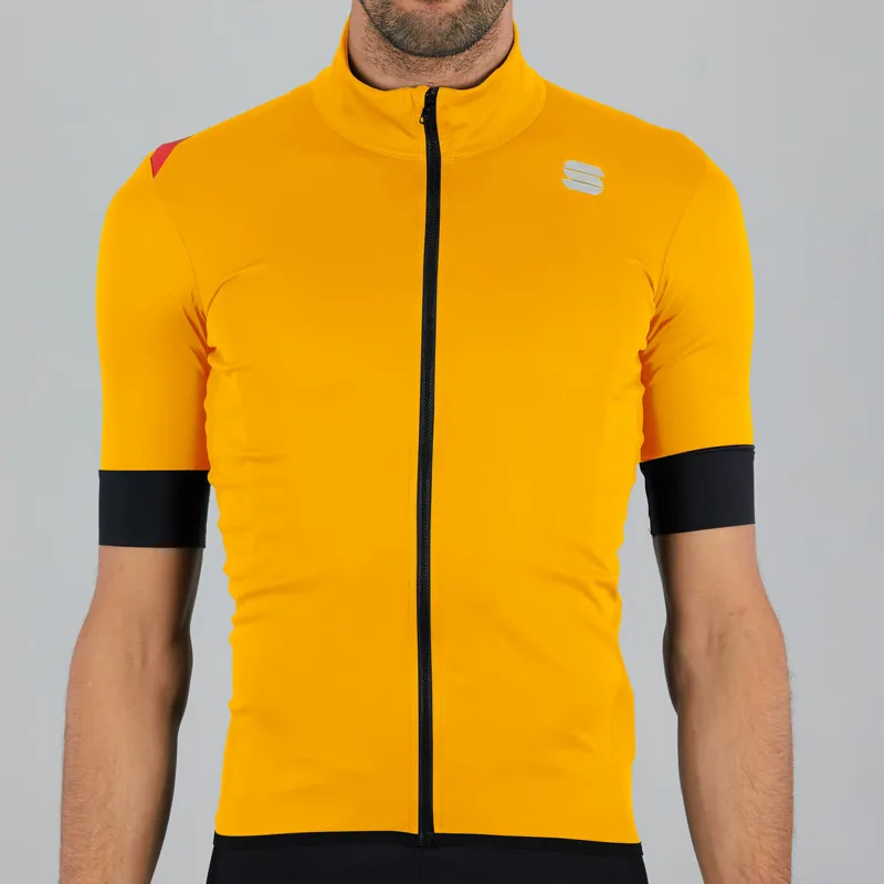 Sportful Fiandre Light NoRain Short Sleeve Jacket - Yellow 3 Sportful Fiandre Light NoRain Short Sleeve Jacket - Yellow