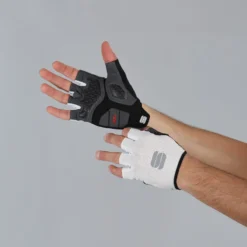 Sportful TC Short Finger Gloves - White -Sportful Shop SF20046WHT 2