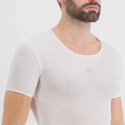Sportful Pro Men's Short Sleeve Base Layer - White -Sportful Shop SF20074WHT3