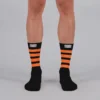 Sportful Mate Socks - Black/Fire Red/Orange SDR -Sportful Shop SF20093BLKFireREDORGSDR 1