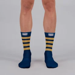 Sportful Mate Socks - Blue Twilight/ Fire Red/Gold -Sportful Shop SF20093BLUTwiFireREDGLD 1
