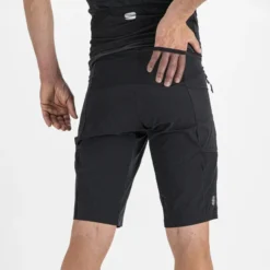 Sportful Supergiara Men's Overshorts - Black -Sportful Shop SF20507BLK7