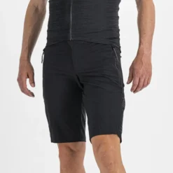 Sportful Supergiara Men's Overshorts - Black -Sportful Shop SF20507BLK8