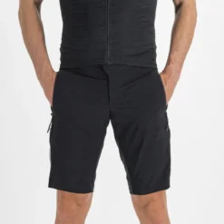 Sportful Supergiara Men's Overshorts - Black -Sportful Shop SF20507BLK9