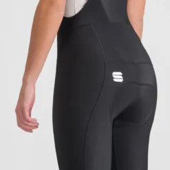 Sportful Classic Women's Bib Tights - Black/Pompelmo -Sportful Shop SF20536BLKPompelmo5