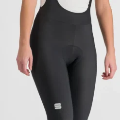 Sportful Classic Women's Bib Tights - Black/Pompelmo -Sportful Shop SF20536BLKPompelmo7