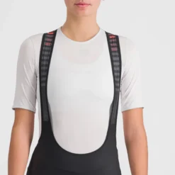 Sportful Classic Women's Bib Tights - Black/Pompelmo -Sportful Shop SF20536BLKPompelmo8