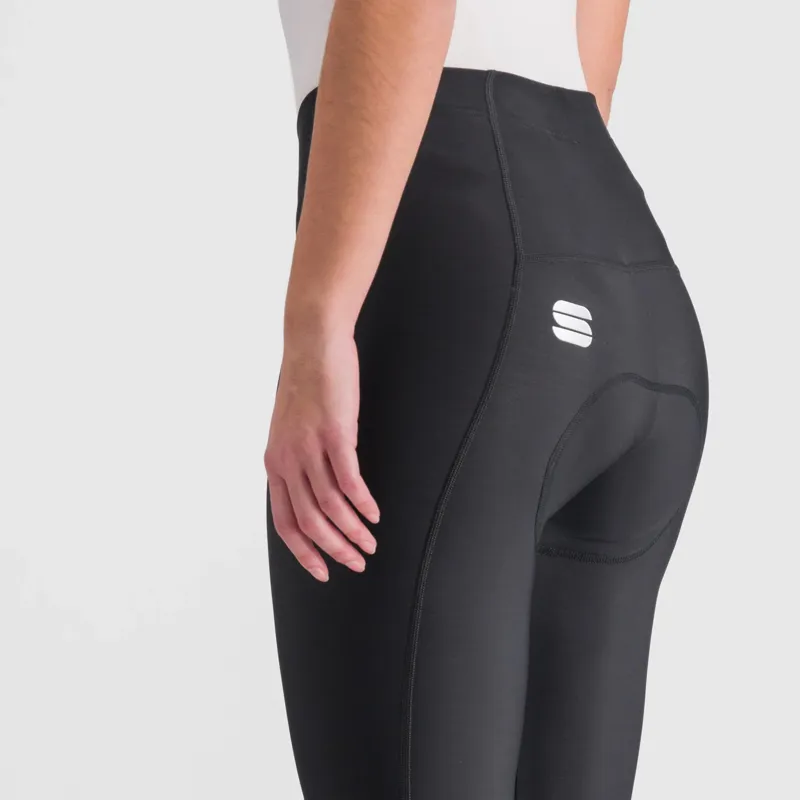 Sportful Classic Women's Tights - Black/Pompelmo 5 Sportful Classic Women's Tights - Black/Pompelmo - Image 3