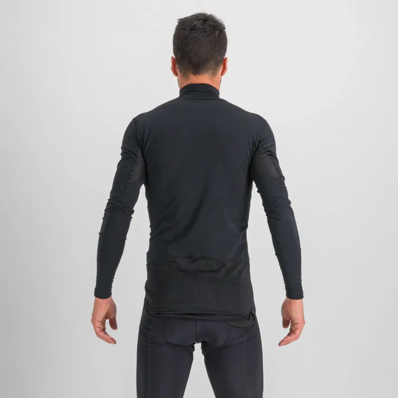 Sportful SottoZero Men's Long Sleeve Base Layer - Black 6 Sportful SottoZero Men's Long Sleeve Base Layer - Black - Image 4
