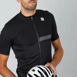Sportful Giara Men's Short Sleeve Jersey - Black -Sportful Shop SF21020BLK 3