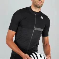 Sportful Giara Men's Short Sleeve Jersey - Black -Sportful Shop SF21020BLK 4