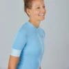 Sportful Monocrom Womens Short Sleeve Jersey - Blue Sky -Sportful Shop SF21034BLUSky 3