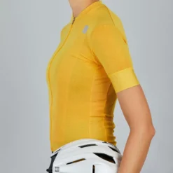 Sportful Monocrom Womens Short Sleeve Jersey - Yellow 11 Sportful Monocrom Womens Short Sleeve Jersey - Yellow -Sportful Shop SF21034YEL 4