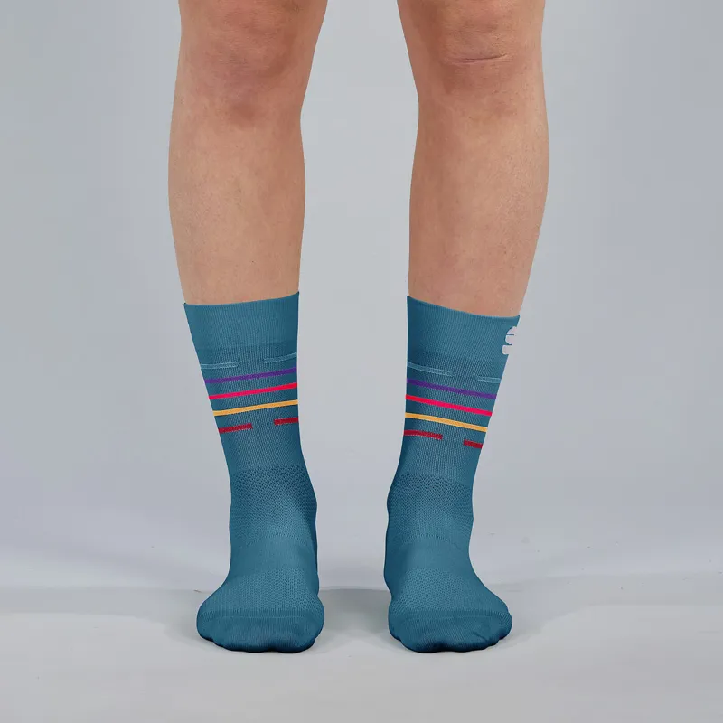 Sportful Velodrome Womens Socks - Sea Moss/Multi 6 Sportful Velodrome Womens Socks - Sea Moss/Multi - Image 4