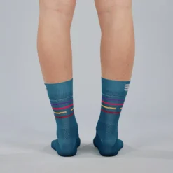 Sportful Velodrome Womens Socks - Blue Sea/Multi -Sportful Shop SF21054BLUSeaMulticolor 2