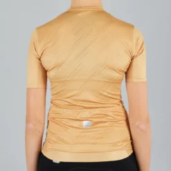 Sportful Flare Womens Short Sleeve Jersey - Gold -Sportful Shop SF21056GLD 2