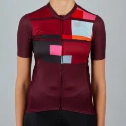 Sportful Idea Womens Short Sleeve Jersey - Sea Moss -Sportful Shop SF21082REDWine 1 1