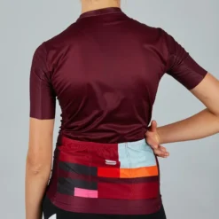 Sportful Idea Womens Short Sleeve Jersey - Red Wine -Sportful Shop SF21082REDWine 5
