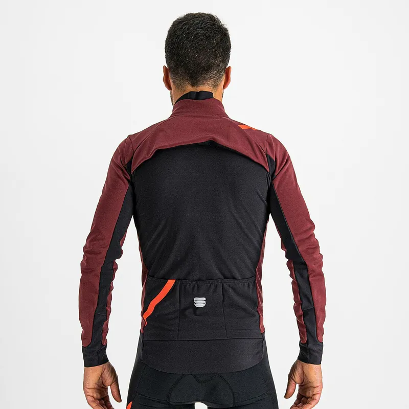 Sportful Fiandre Medium Men's Jacket - Red Wine 5 Sportful Fiandre Medium Men's Jacket - Red Wine - Image 3