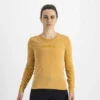 Sportful Giara Women's Long Sleeve Technical T-Shirt - Golden Oak -Sportful Shop SF21513GLDenBRN