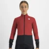 Sportful Total Comfort Women's Windproof Jacket - Red Rumba -Sportful Shop SF21533REDRumba