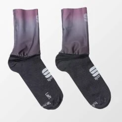 Sportful Race Mid Women's Socks - Black/Yellow