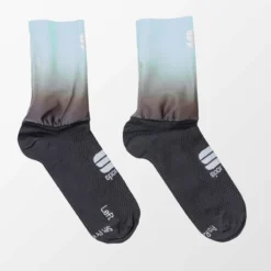 Sportful Race Mid Women's Socks - Black/Blue Sky -Sportful Shop SF21544BLKSky