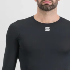 Sportful Midweight Men's Long Sleeve Base Layer - Black -Sportful Shop SF21550BLK4