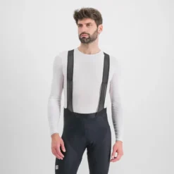 Sportful Midweight Men's Long Sleeve Base Layer - Black -Sportful Shop SF21550WHT1