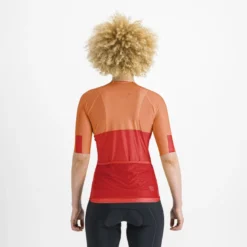 Sportful Pro Women's Short Sleeve Jersey - Chili Red/Pompelmo -Sportful Shop SF220141401 2