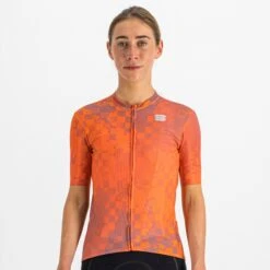 Sportful Rocket Women's Short Sleeve Jersey - Cedar/Masala -Sportful Shop SF220171171 1 2
